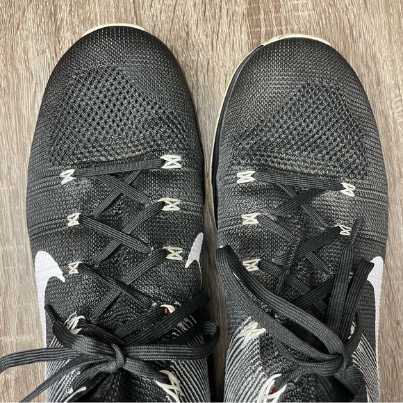 Nike Metcon DSX Flyknit 2 Shoes Men's 13 Black White CrossFit 924423-010 - Picture 9 of 15